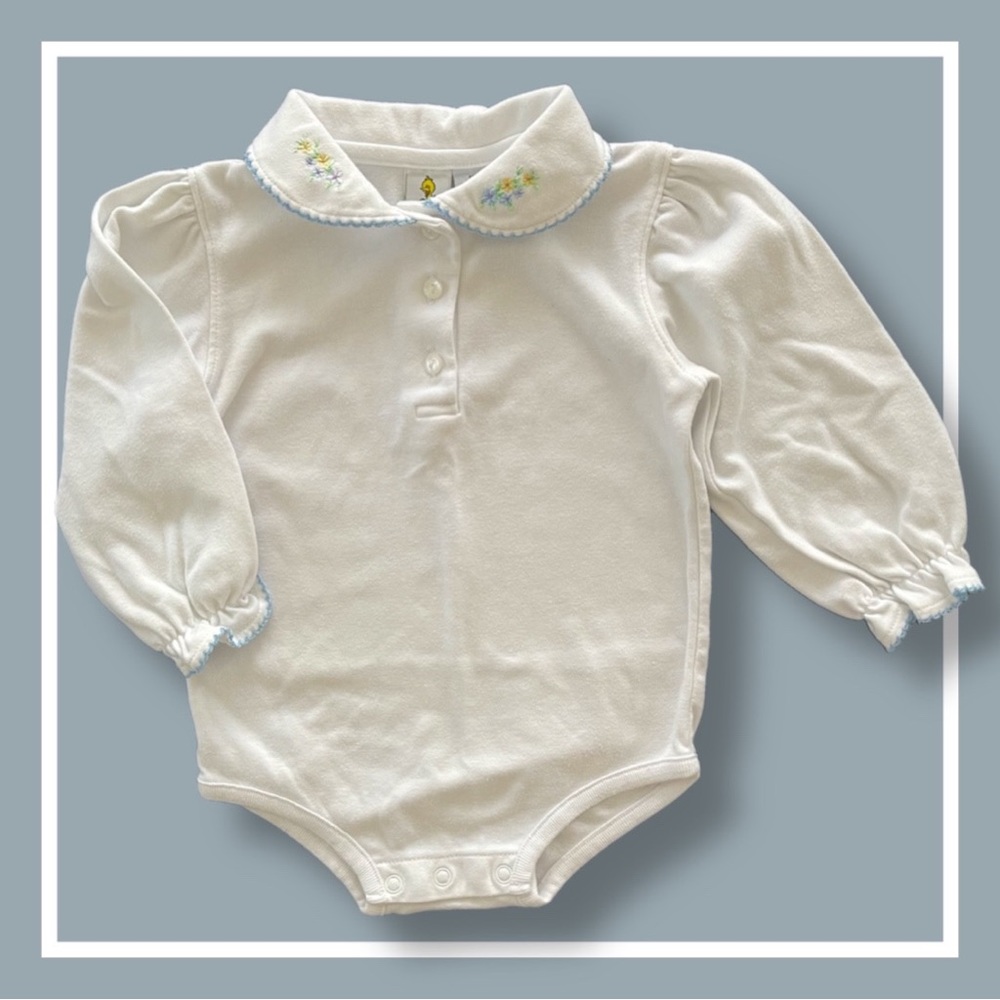 Vintage Sesame Street Embroidered Onesie - 3T - Small Sizing
